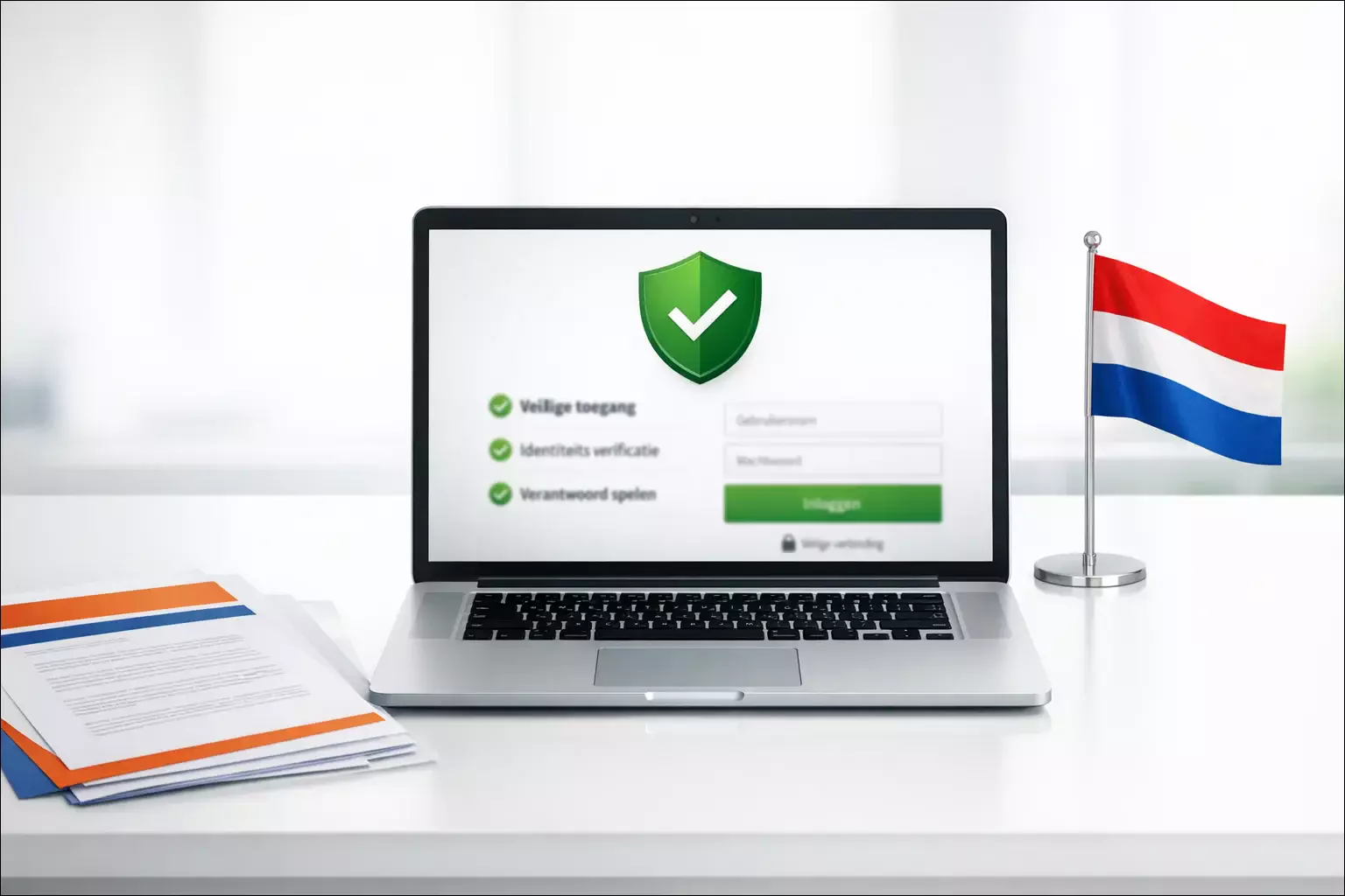 Veilig online wedden met Nederlandse KSA-vergunning symbool